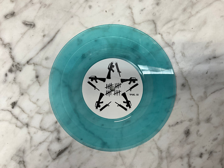 Anti-Flag / All Dinosaurs - 20 Years of Hell: Volume 2 (October 2013 Blue Translucent Vinyl, Numbered) Very Good Plus VR101726
