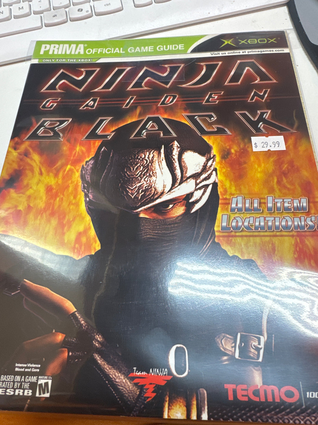 Ninja Gaiden Black (Prima) Strategy Guide ST5426
