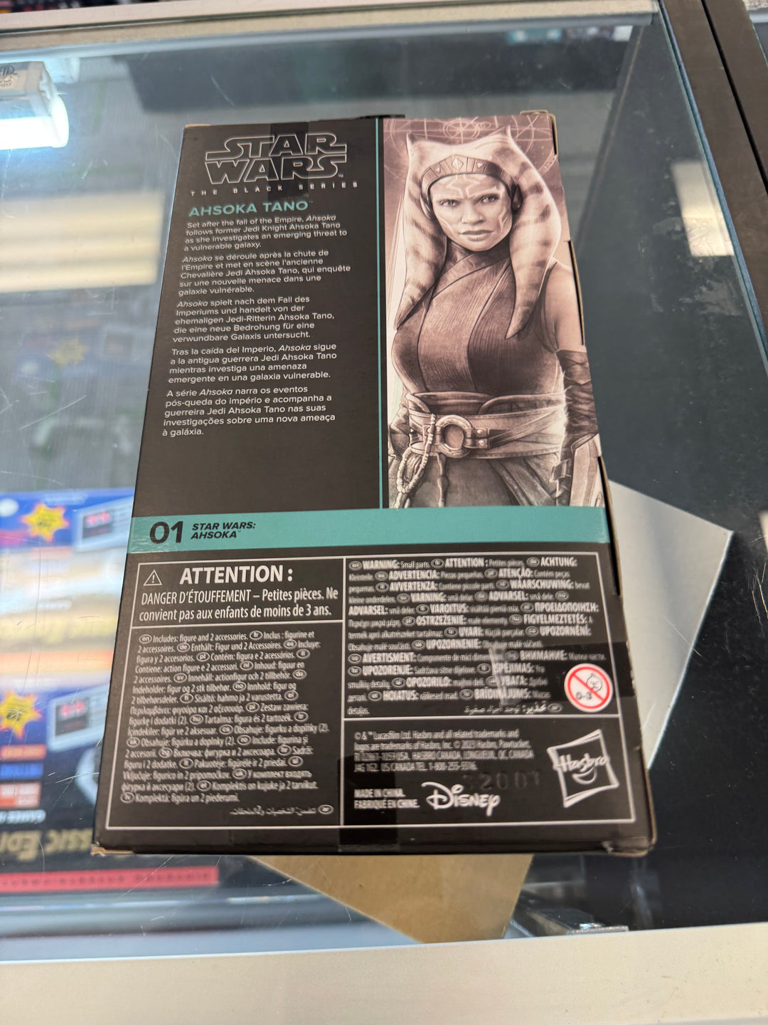 Star Wars Black Series Ahsoka Tano 6" Action Figure 2023 Hasbro New 36251