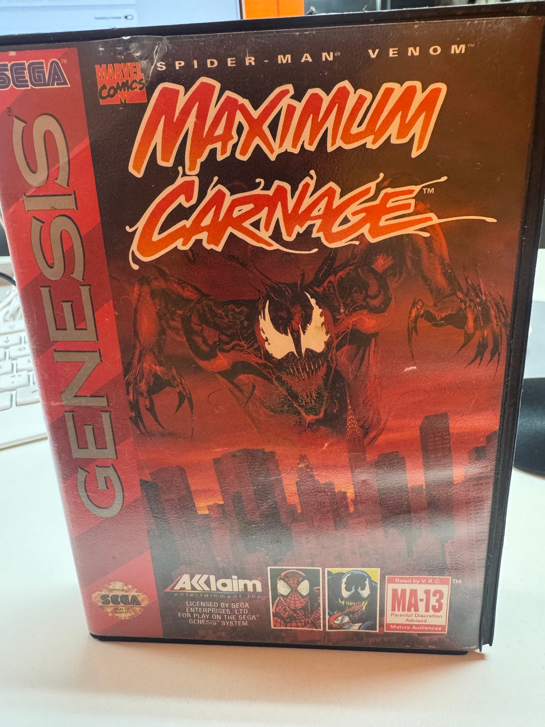 Spider-Man / Venom : Maximum Carnage - Sega Genesis NI33126