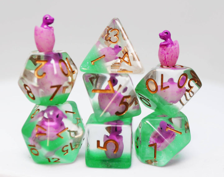 Enchanted Dragon Hatchlings RPG Dice Set - NE043026