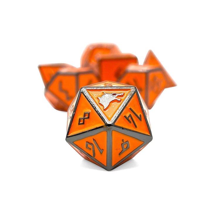 Norse Foundry Molten Lava - Norse Themed Metal Dice Set NE31726