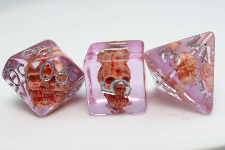 Bloody Skull RPG Dice Set - NE043026