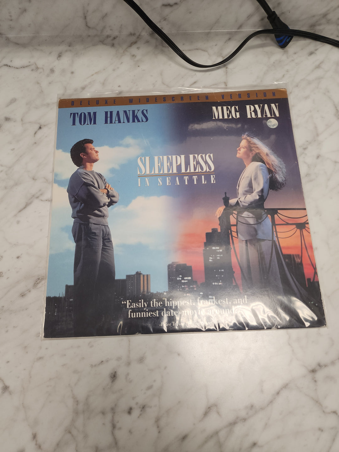 Sleepless in Seattle Widescreen (Tom Hanks, Meg Ryan) Laserdisc Movie    LD121724