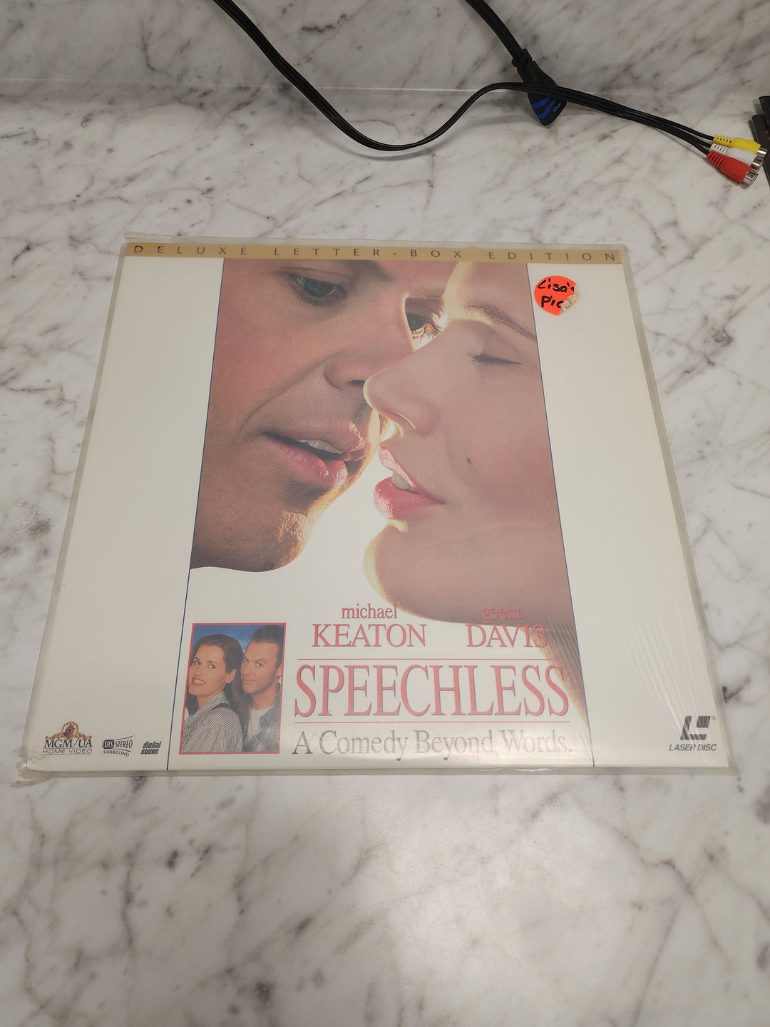 Speechless (Michael Keaton) Laserdisc Movie    LD121724