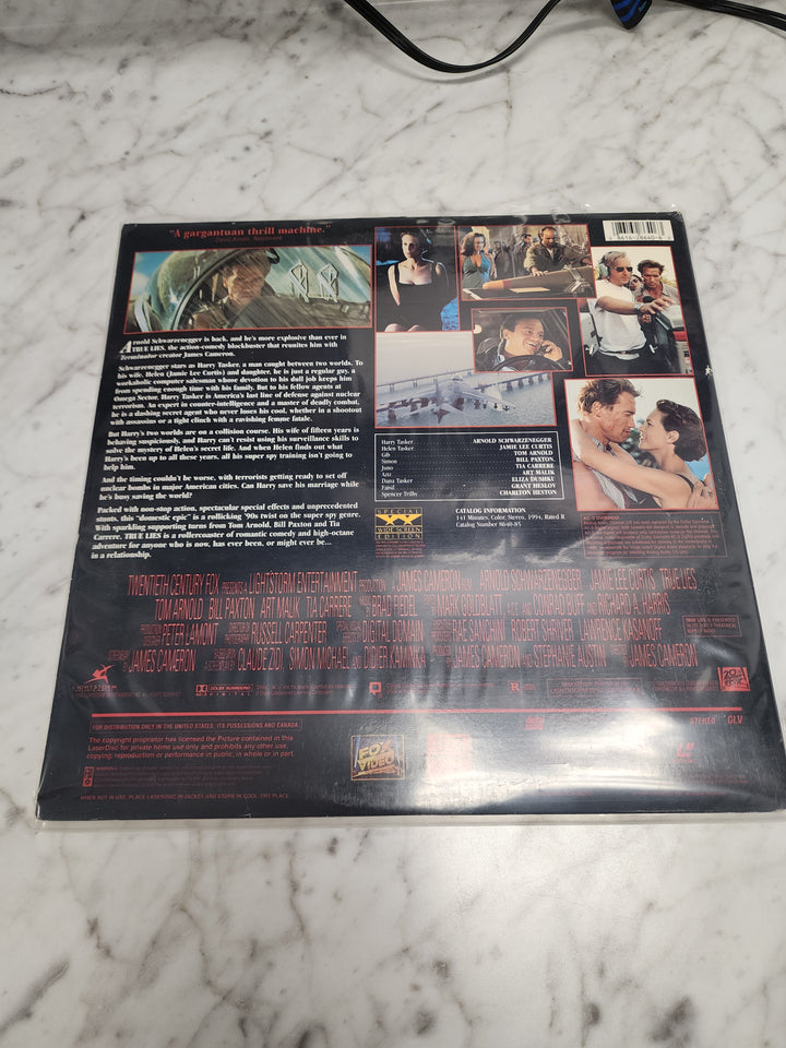 True Lies Widescreen Laserdisc Movie    LD121724