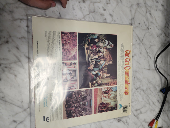 The Ten Commandments Extended Play Laserdisc Movie    LD121724