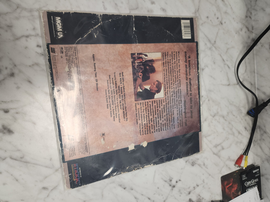 Who'll Stop the Rain Laserdisc Movie    LD121724