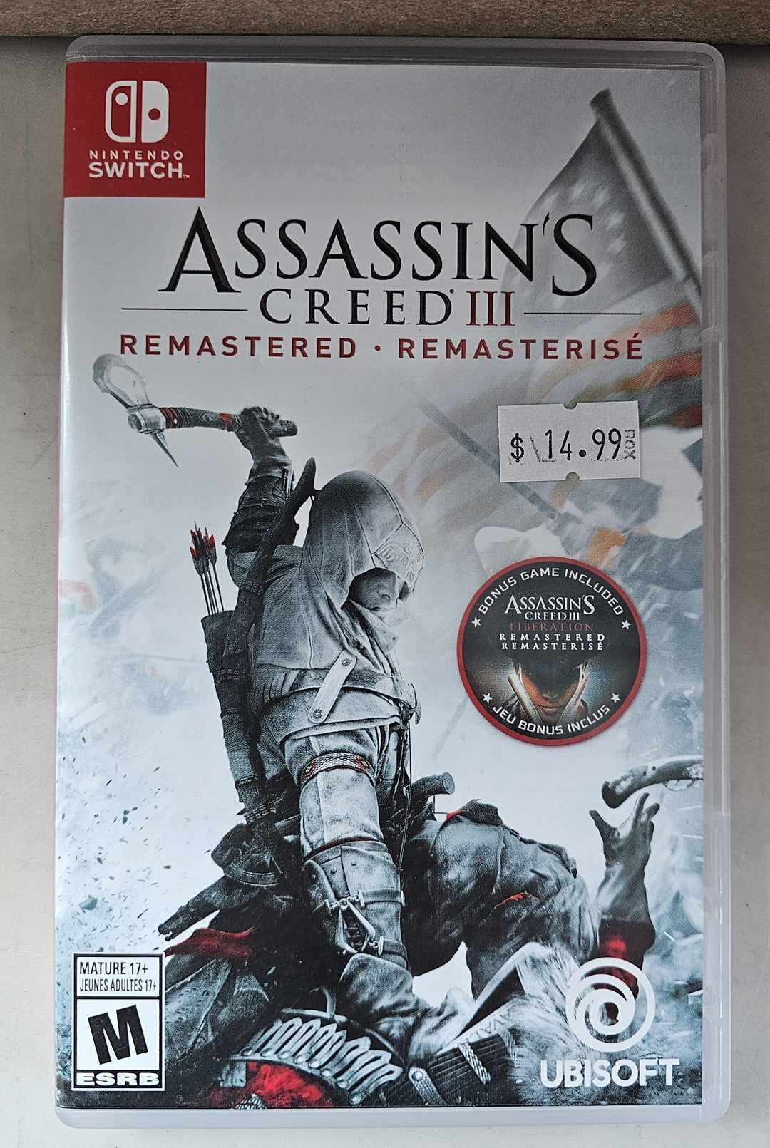 Assassin's Creed III Remastered - Switch - JD2319