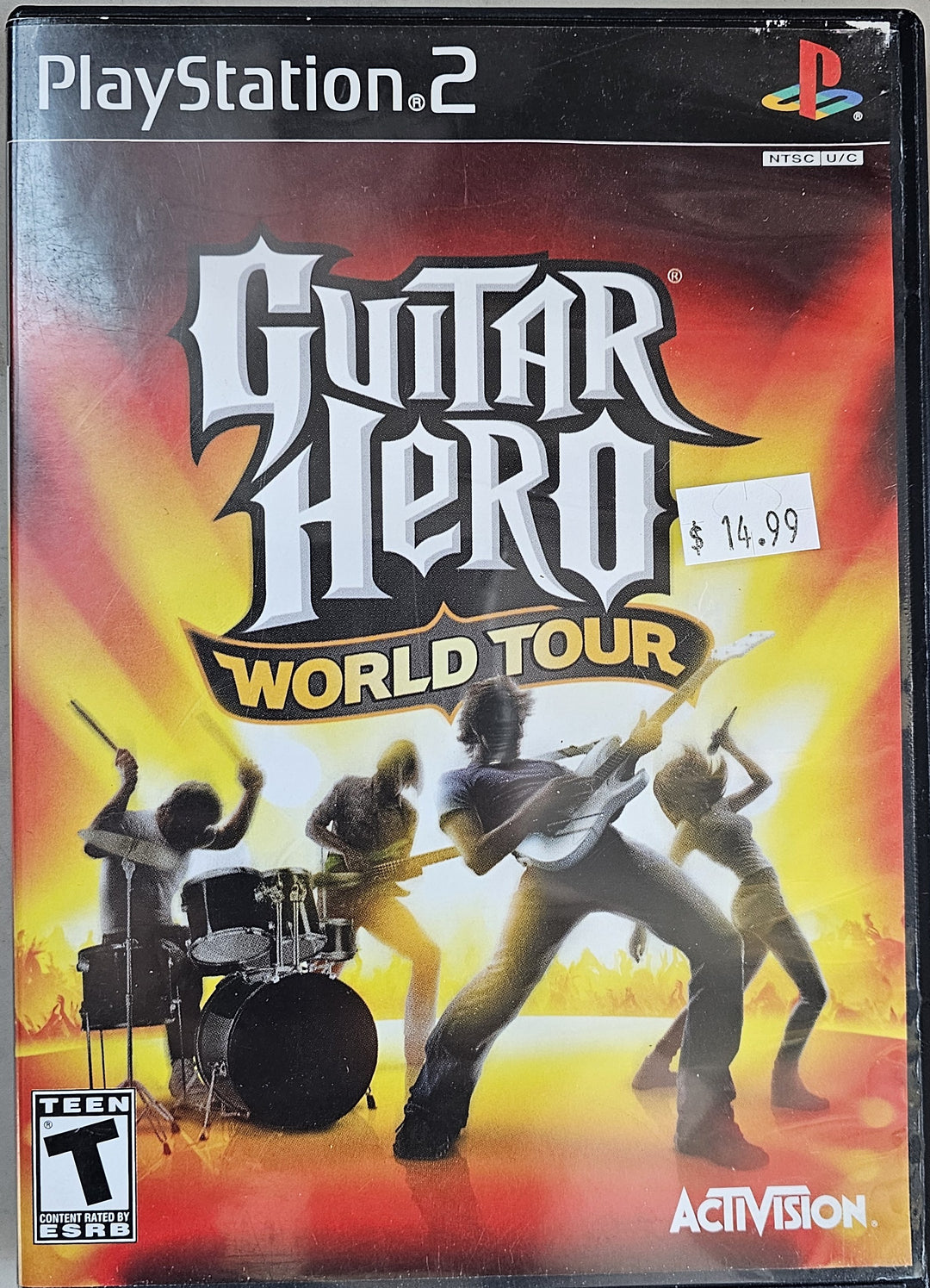 Guitar Hero: World Tour - PS2 SD1485