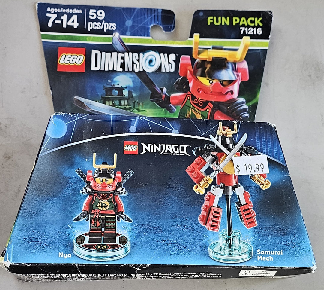 Lego Dimensions Ninjago - Nya [Fun Pack] #71216 NEW SD0223