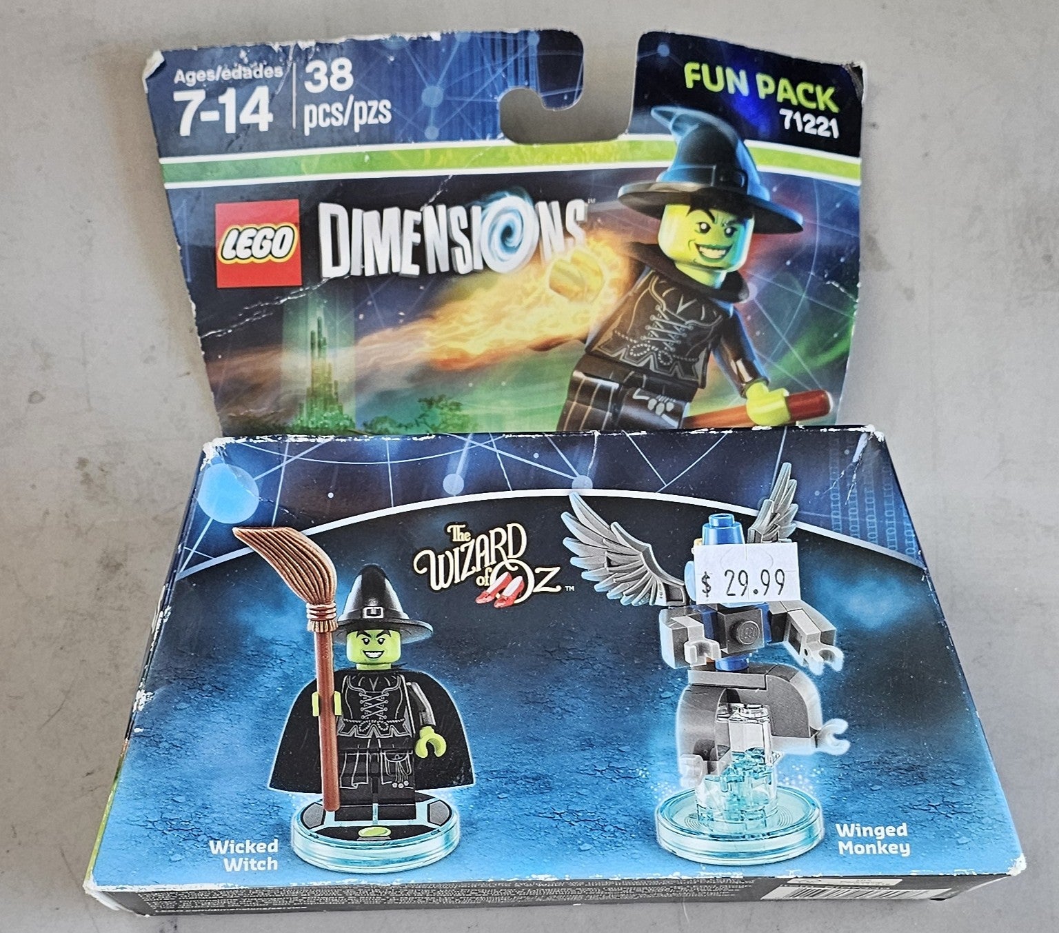 Lego Dimensions The Wizard of Oz [Fun Pack] #71221 NEW SD0223
