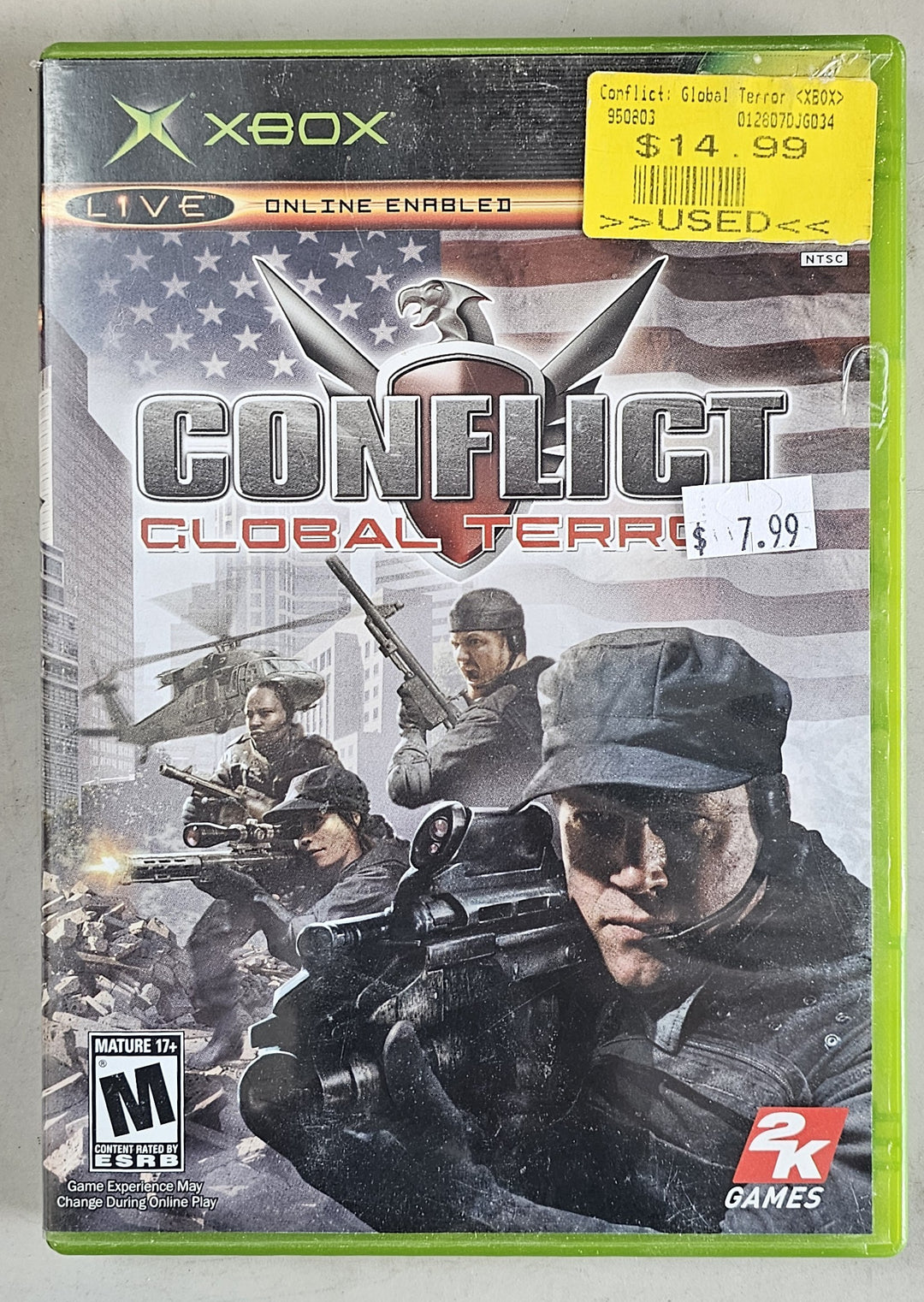 Conflict: Global Terror - Original Xbox   SD1776
