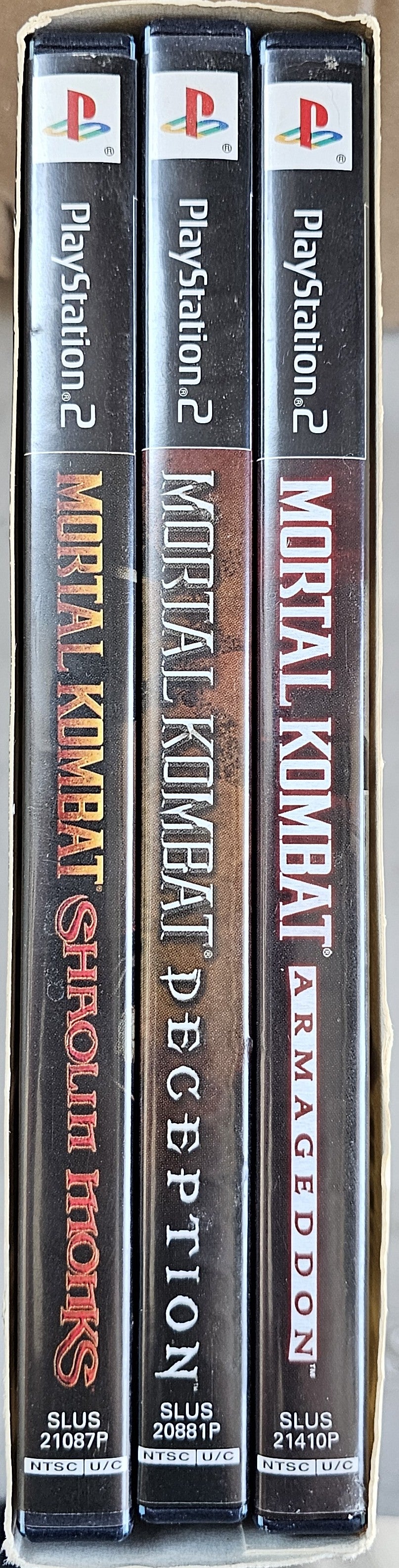 Mortal Kombat: Kollection (Deception / Shaolin Monks / Armageddon) - PS2 P8625