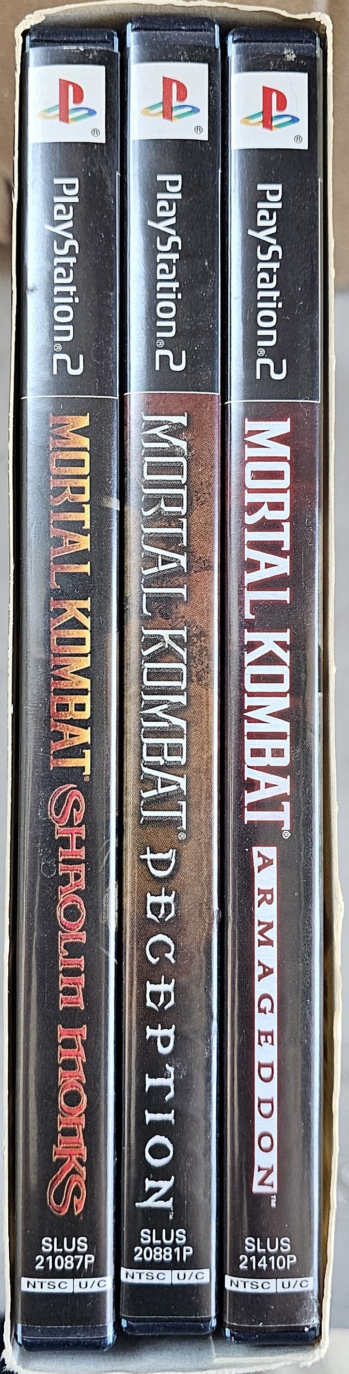 Mortal Kombat: Kollection (Deception / Shaolin Monks / Armageddon) - PS2 P8625