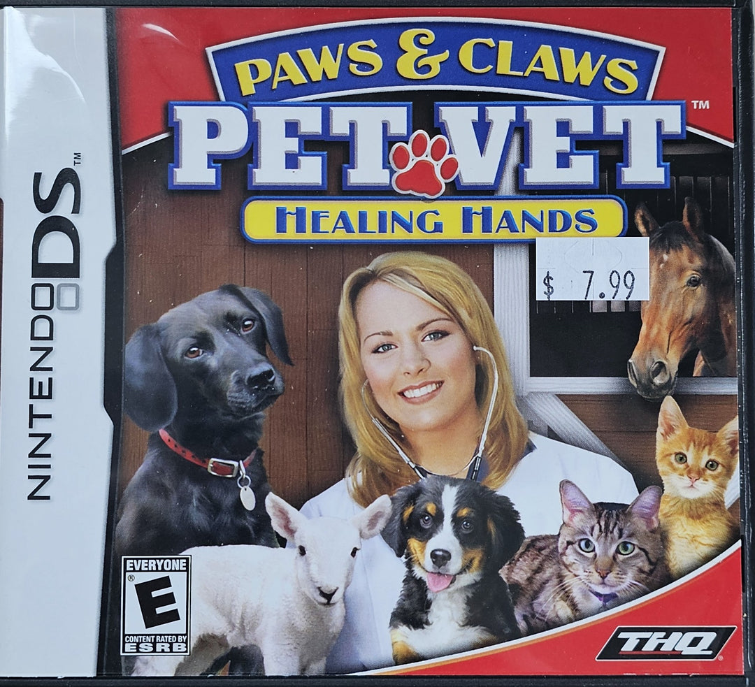 Paws and Claws Pet Vet: Healing Hands - DS SD4570