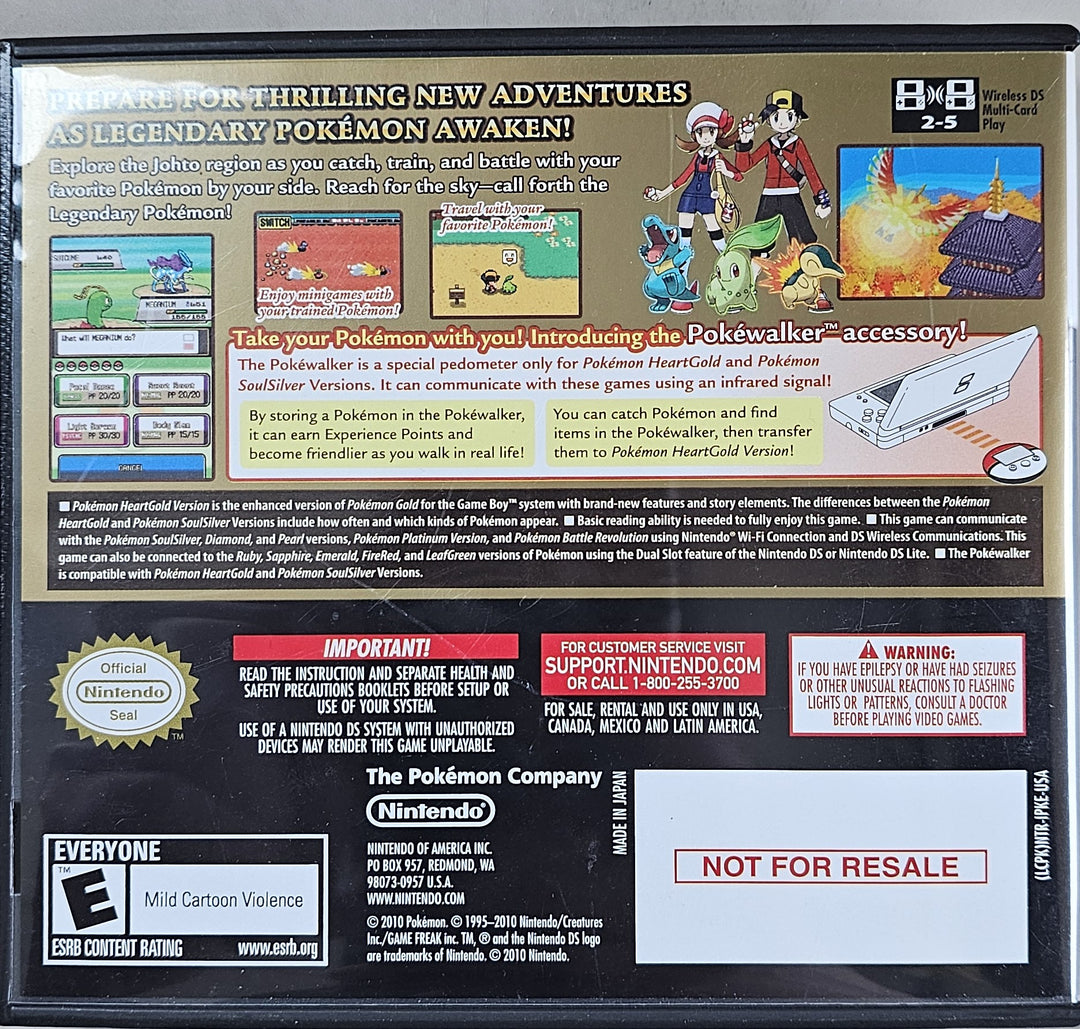 Pokemon Heart Gold - DS SD4570