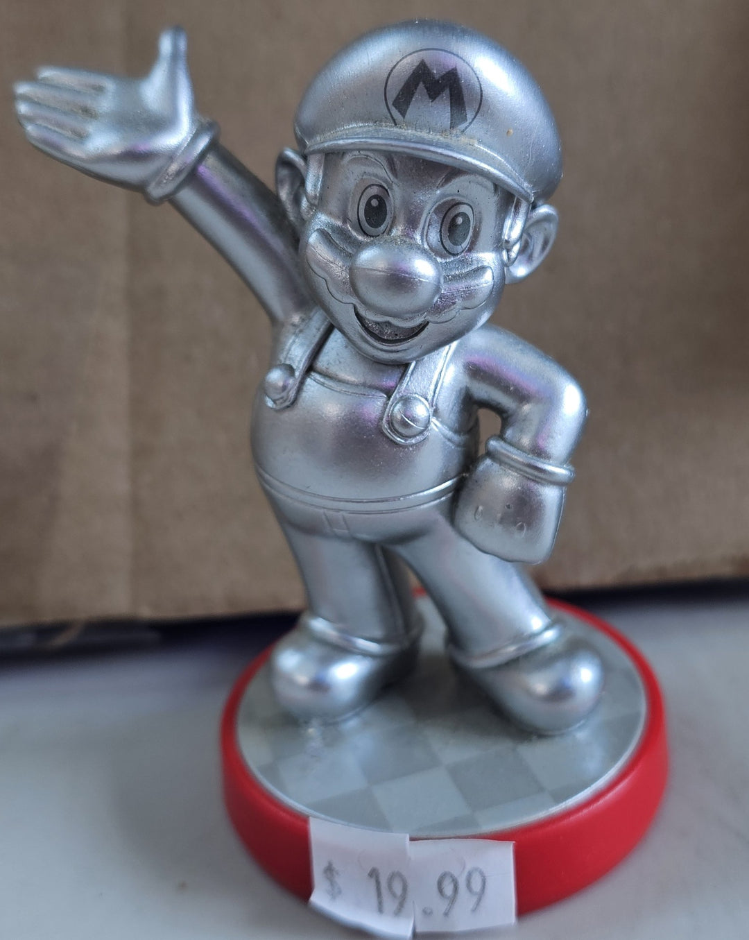 Mario Silver Edition Amiibo SD3030