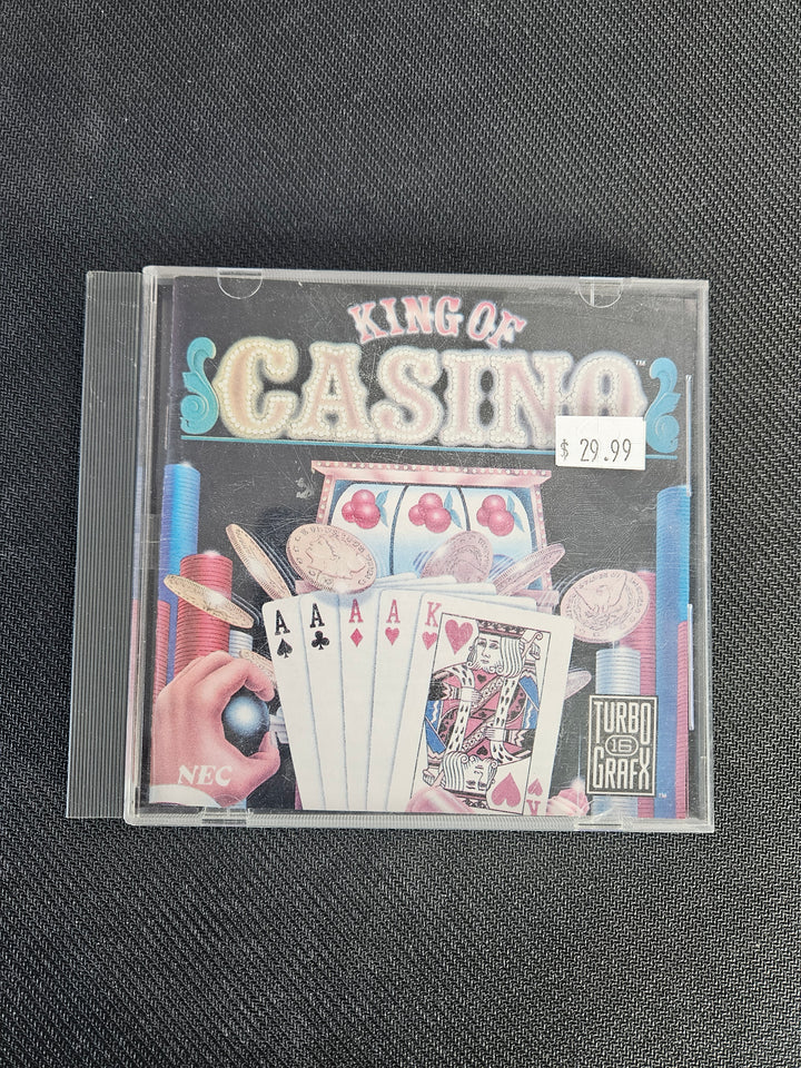 King Of Casino - TurboGrafx-16 GS3344
