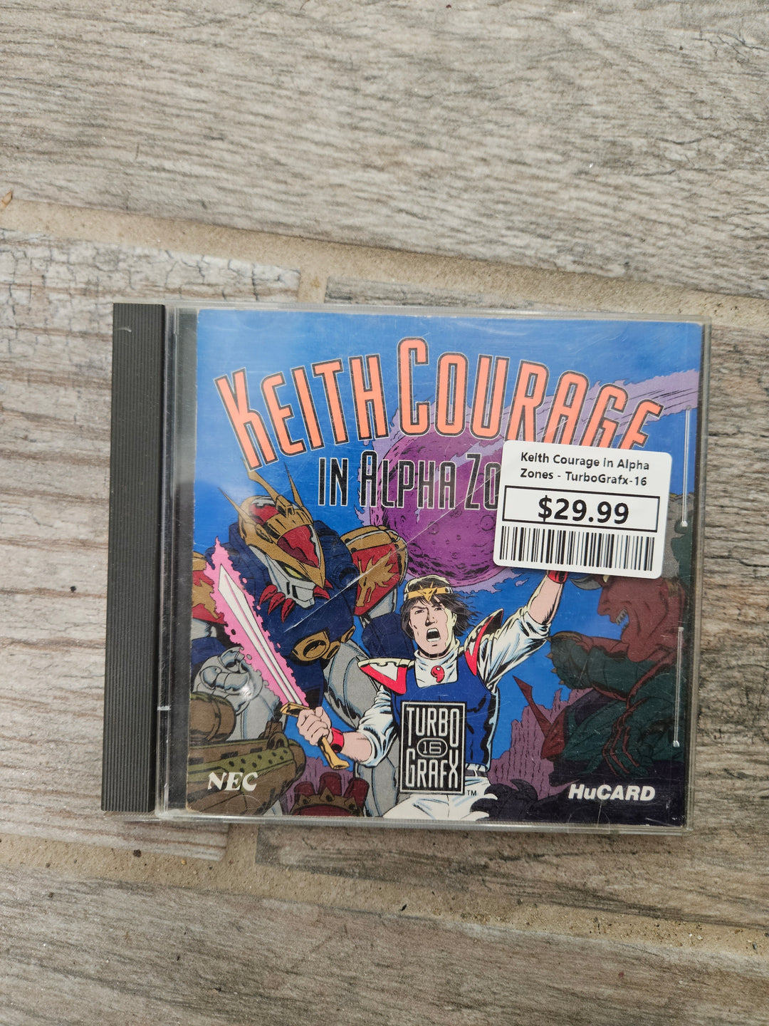 Keith Courage in Alpha Zones - TurboGrafx-1 DS11125