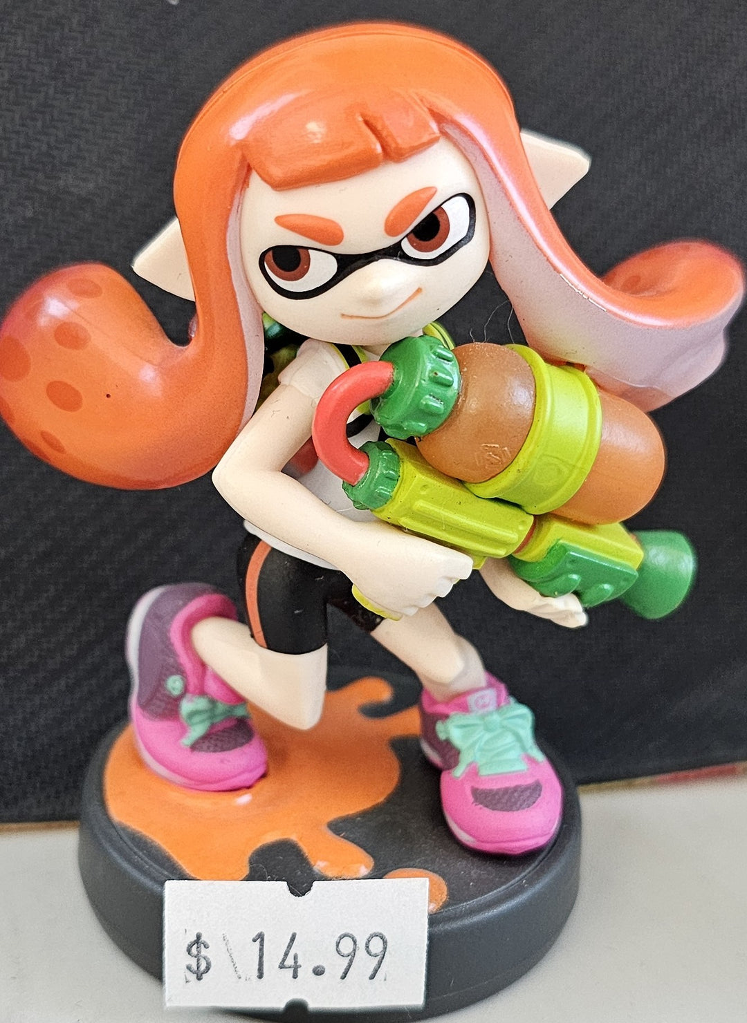 Orange Inkling Girl (Splatoon Series) Amiibo SD3030