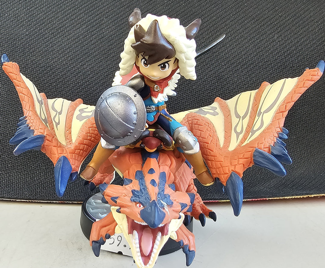 One-Eyed Liolaeus and Rider [Boy] (Monster Hunter Stories) - Amiibo SD3030