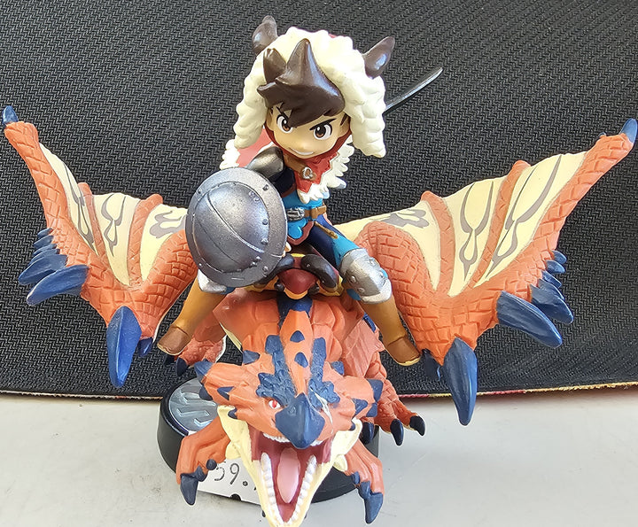One-Eyed Liolaeus and Rider [Boy] (Monster Hunter Stories) - Amiibo SD3030