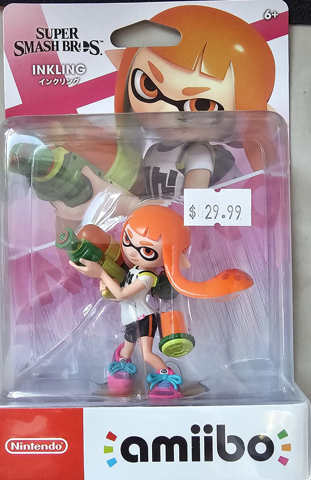 Inkling (Super Smash Bros) - Amiibo SD3030