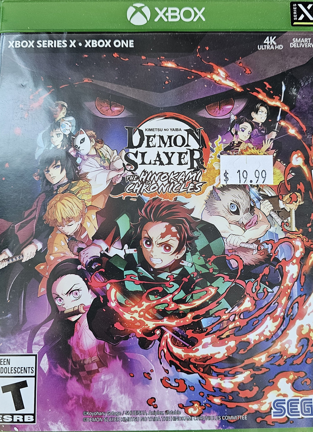 Demon Slayer: Kimetsu no Yaiba - The Hinokami Chronicles - Xbox Series X / Xbox One SD5050