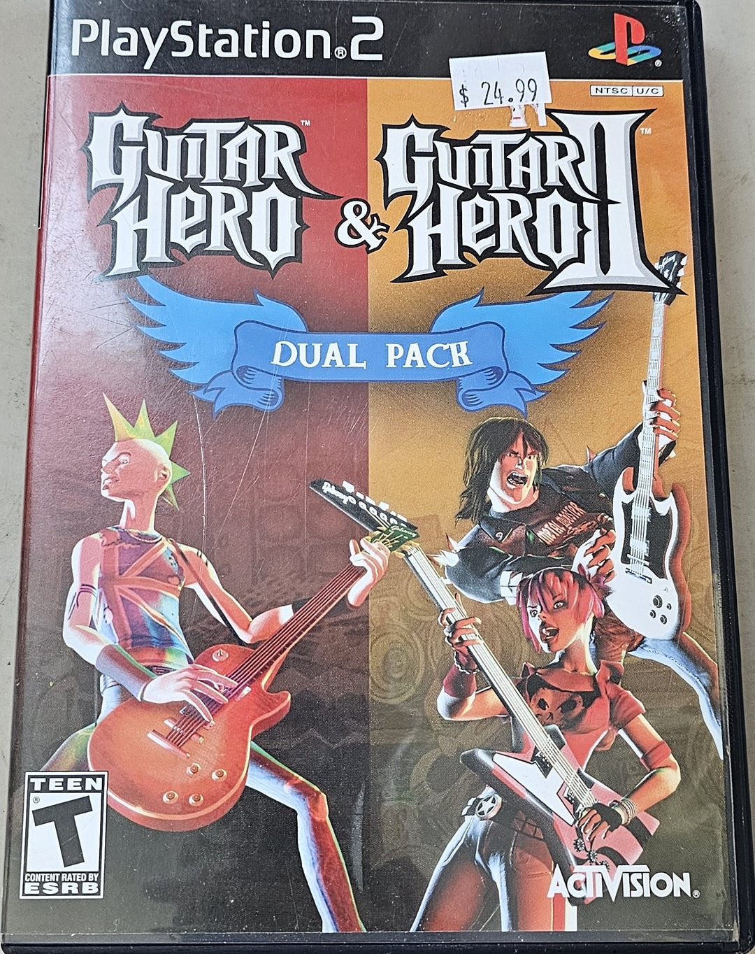 Guitar Hero & Guitar Hero 2 Dual Pack - PS2 SD1485