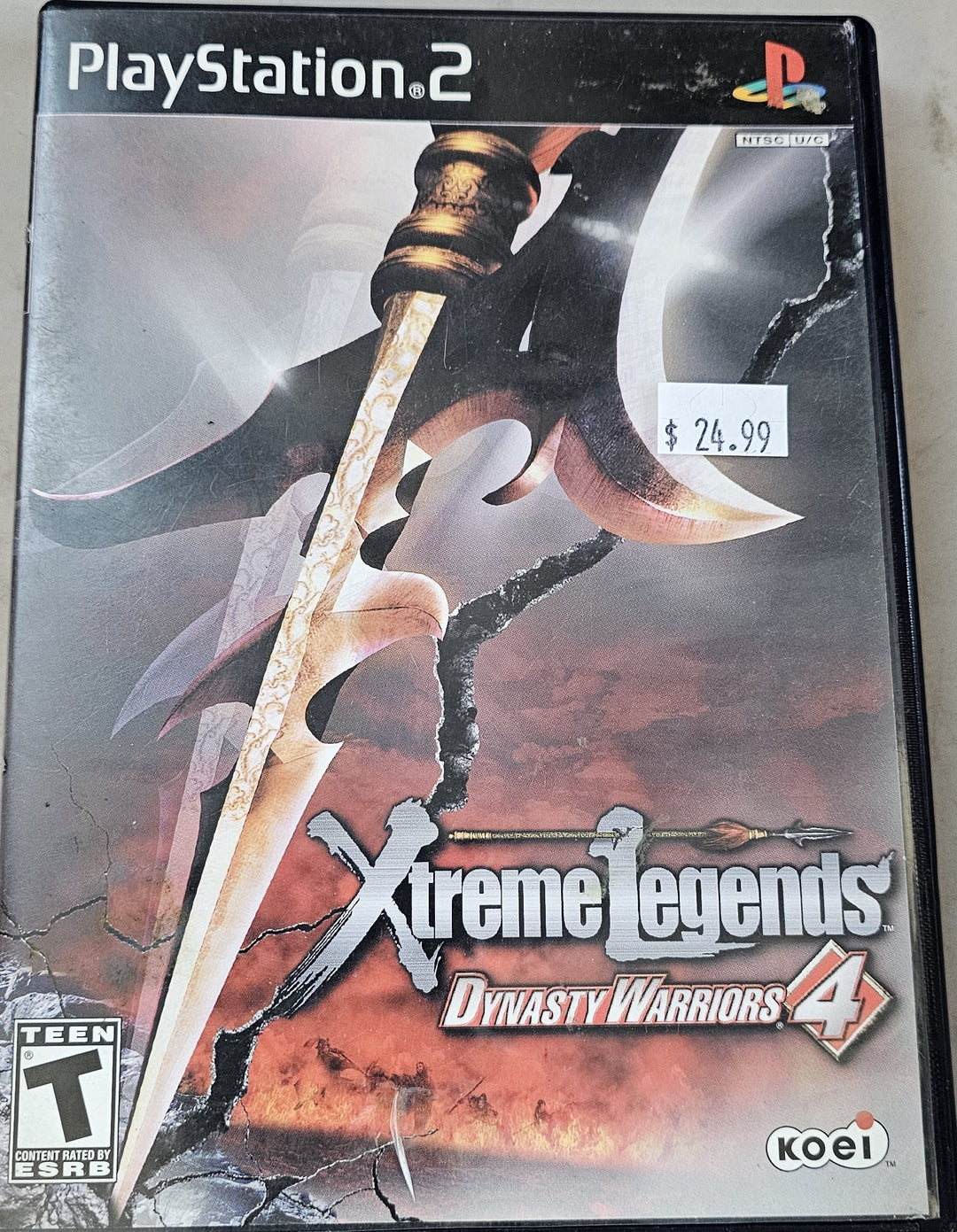 Dynasty Warriors 4 Xtreme Legends - PS2 SD1485