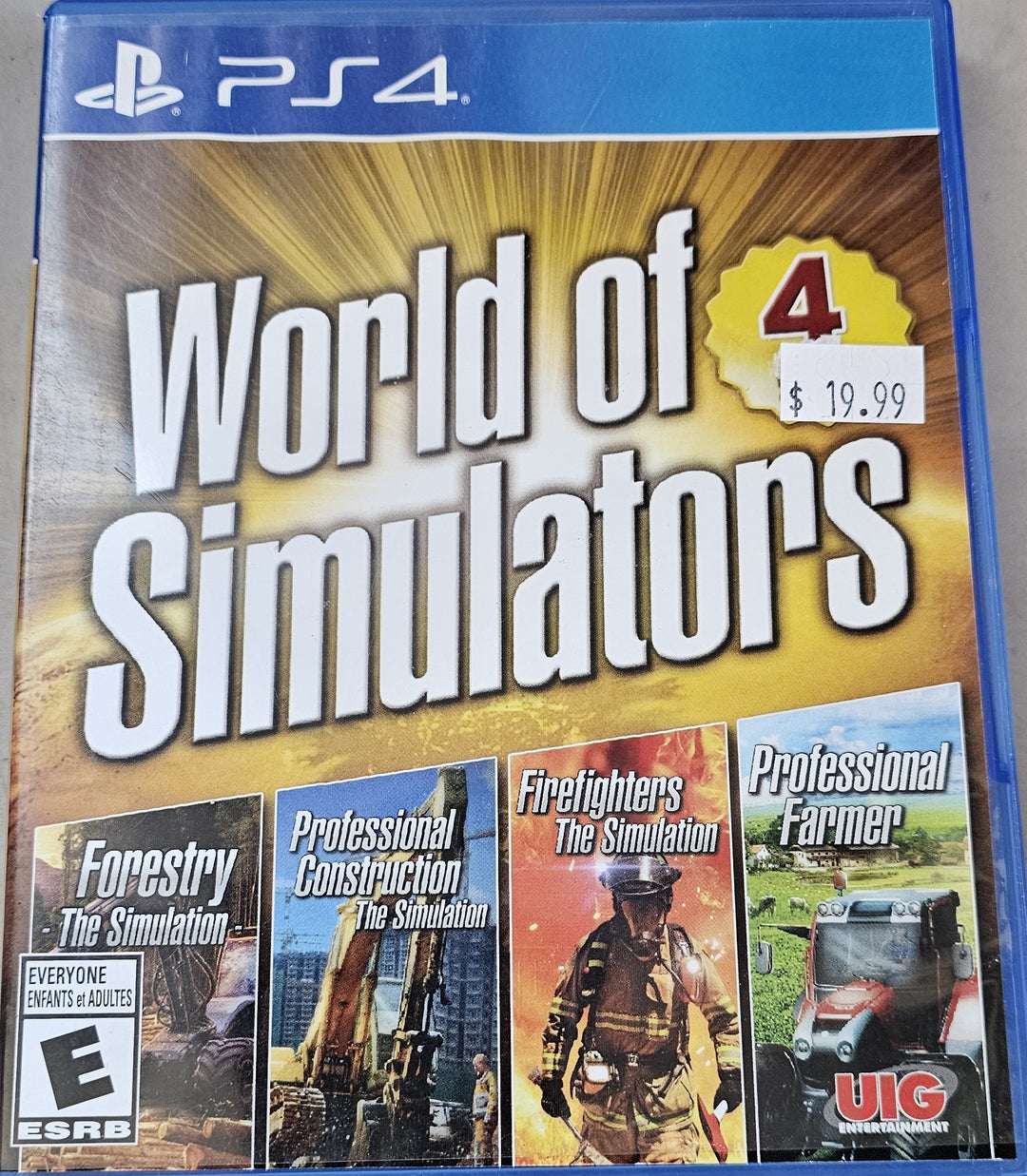 World of Simulators - PS4 SD0045