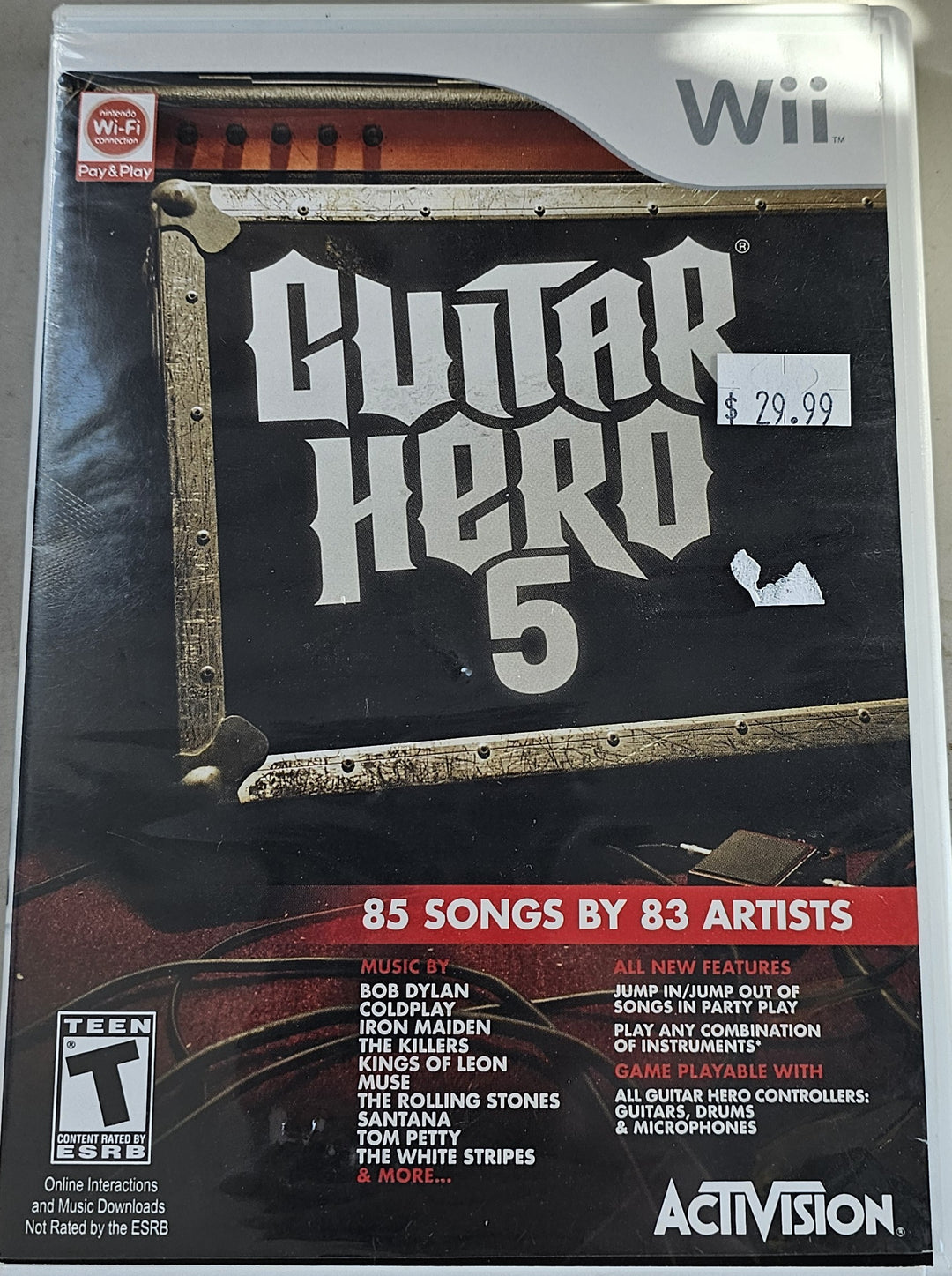 Guitar Hero 5 - Wii SD1939