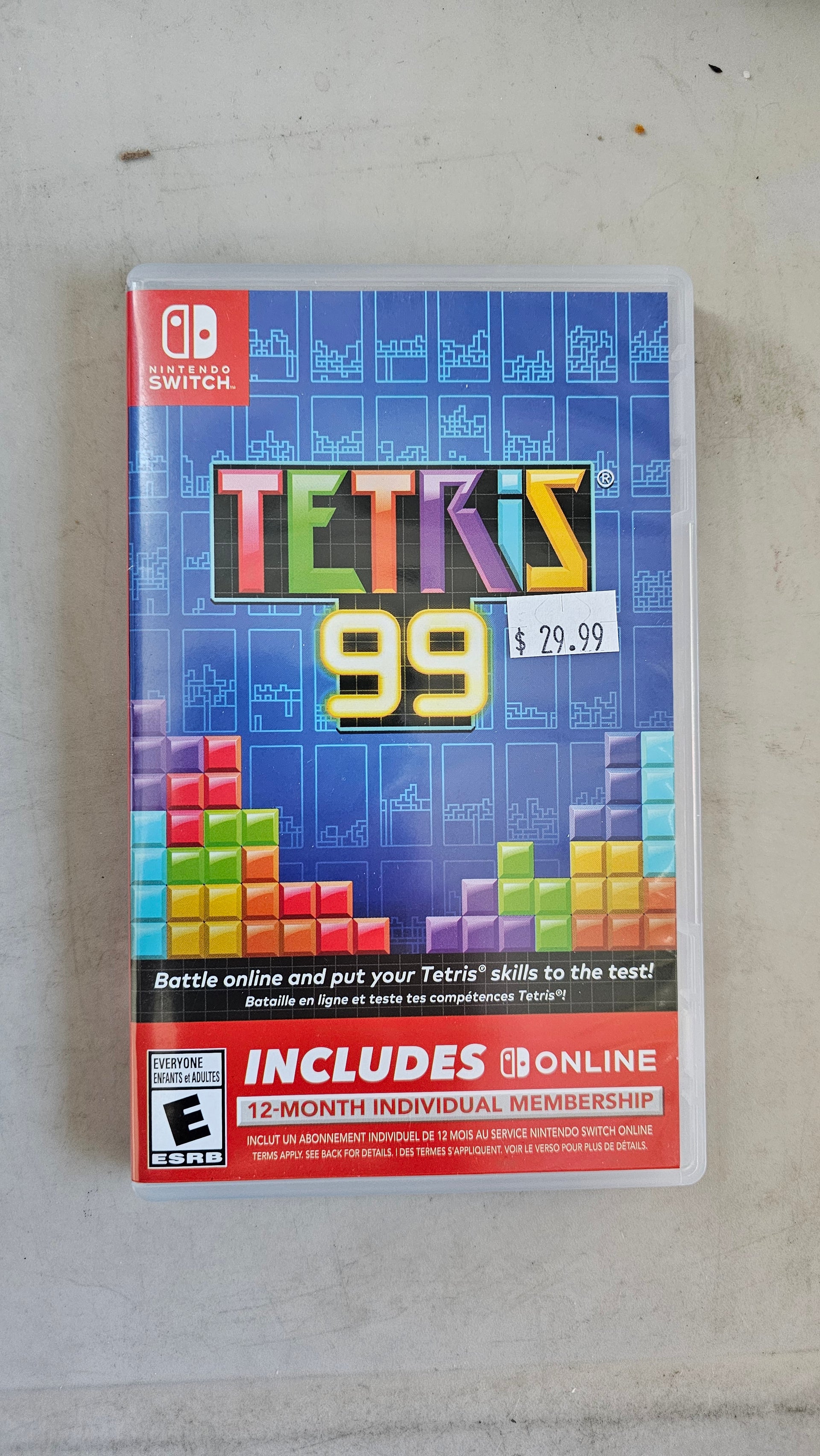 Tetris 99 Nintendo Switch SD1945 – Core Gaming1