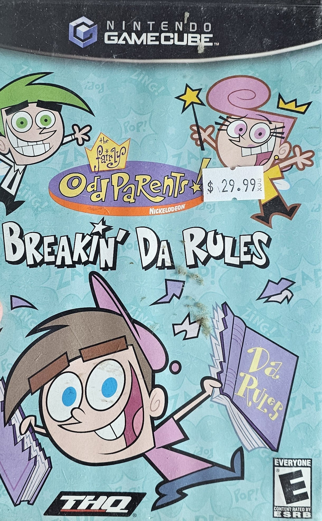 Fairly Odd Parents: Breakin' Da Rules - Gamecube SD0762