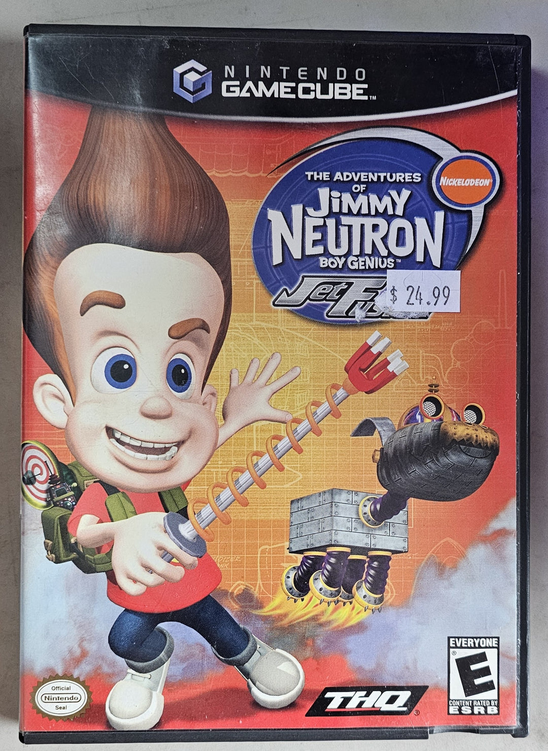 Jimmy Neutron Boy Genius: Jet Fusion - Gamecube SD0762