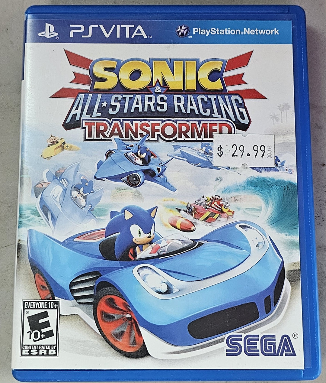 Sonic & All-Stars Racing Transformed - Vita SD8585