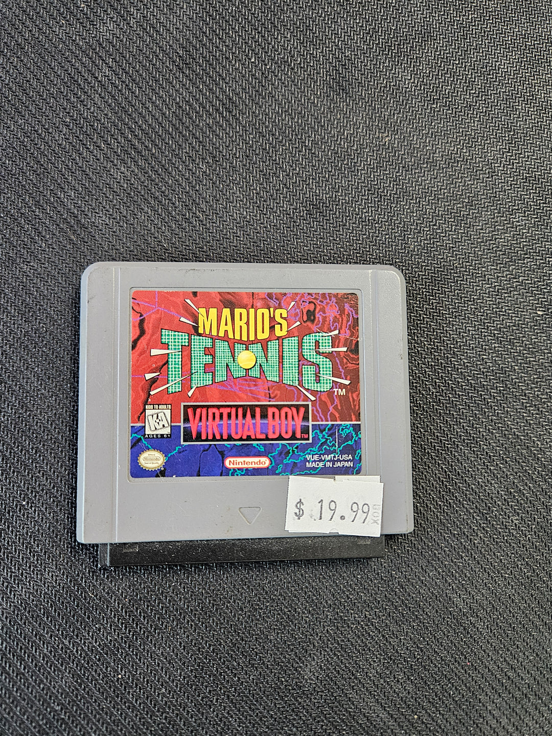 Mario's Tennis - Virtual Boy GS7523