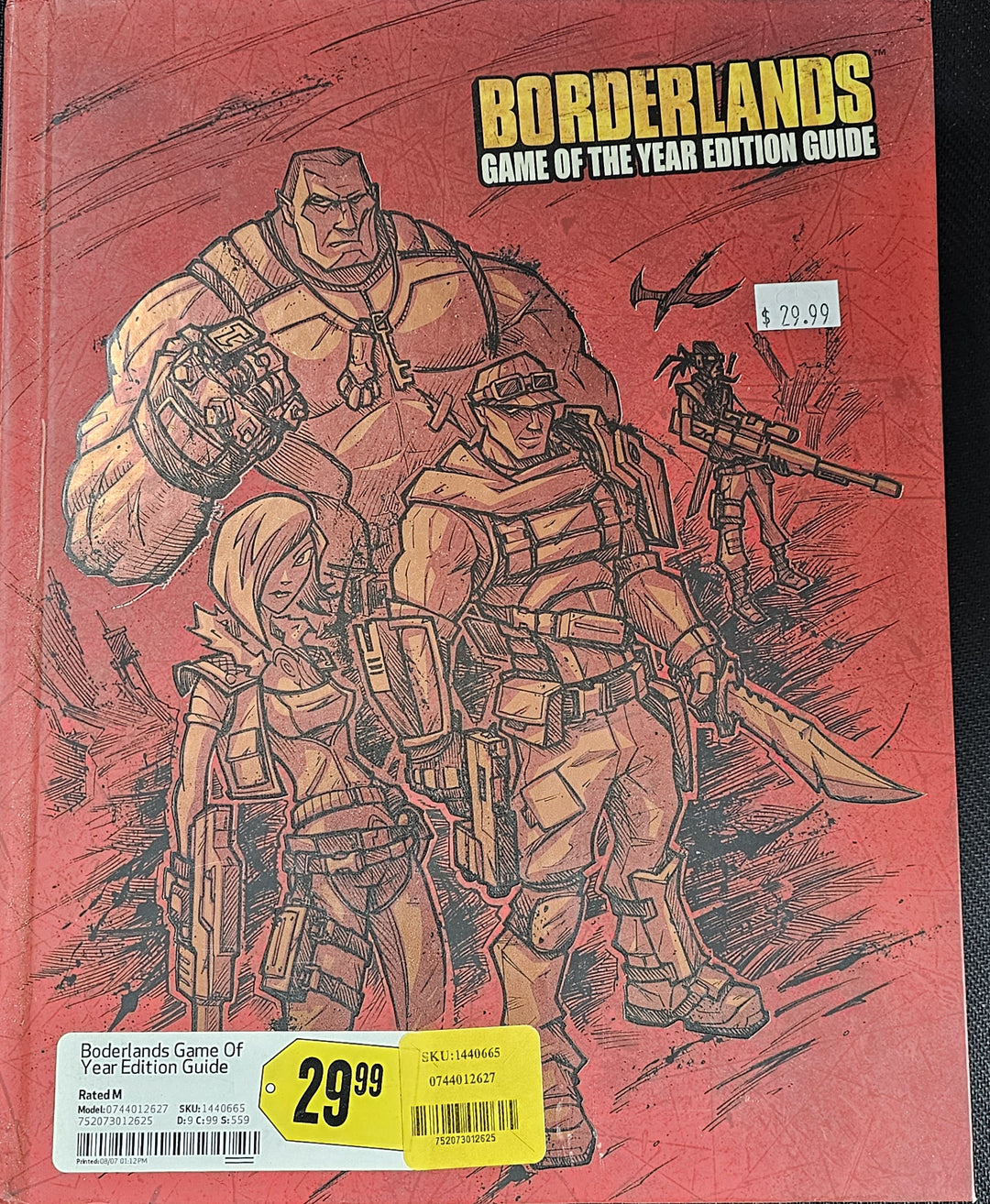 Borderlands Game of the Year [BradyGames Hardcover] - Strategy Guide SD8888