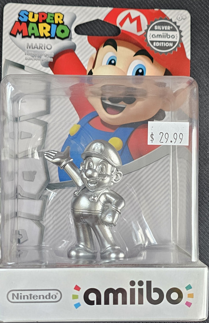 Mario Silver Edition Amiibo SD3030