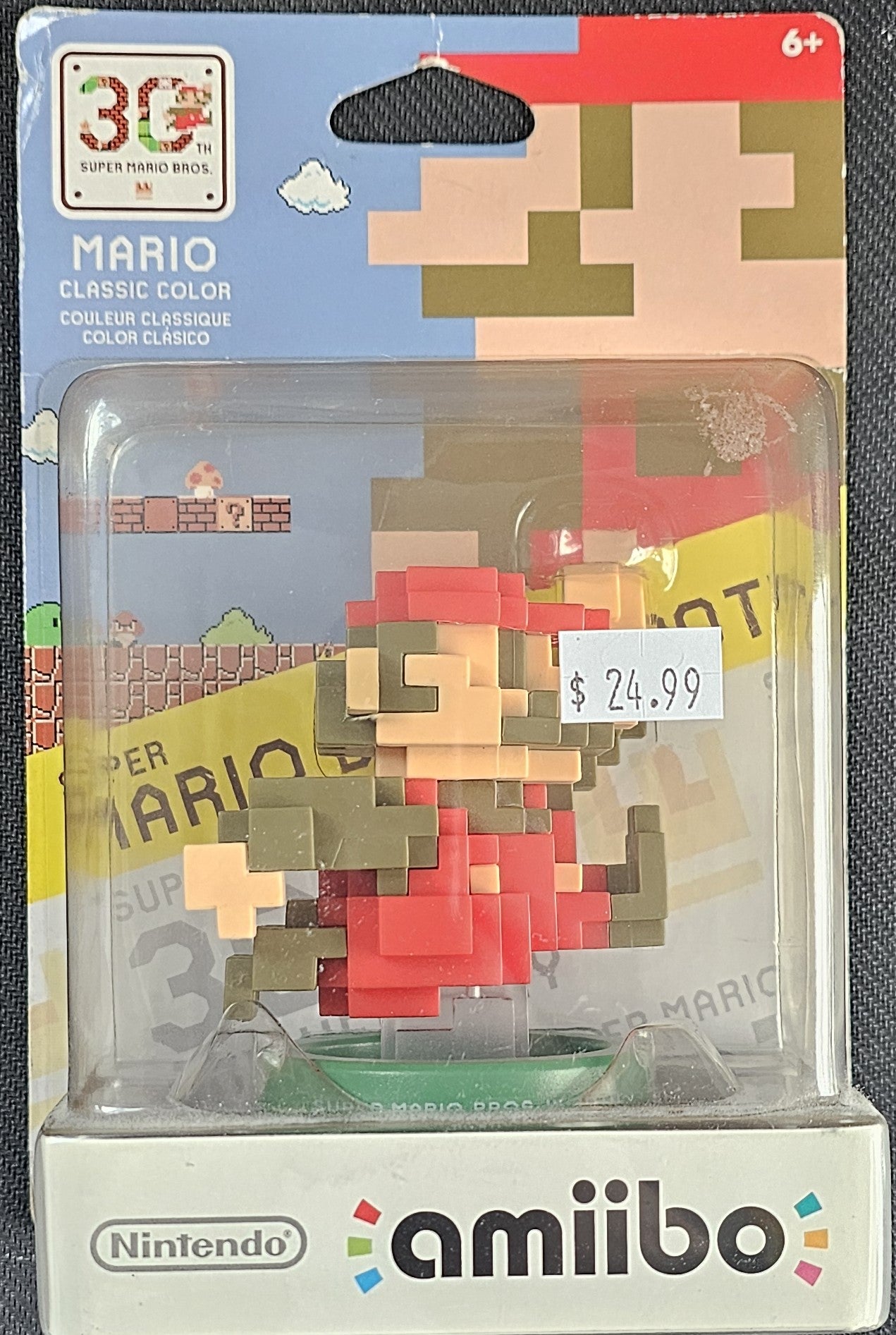 Mario 8 Bit Anniversary Classic Color Amiibo A81525 – Core Gaming