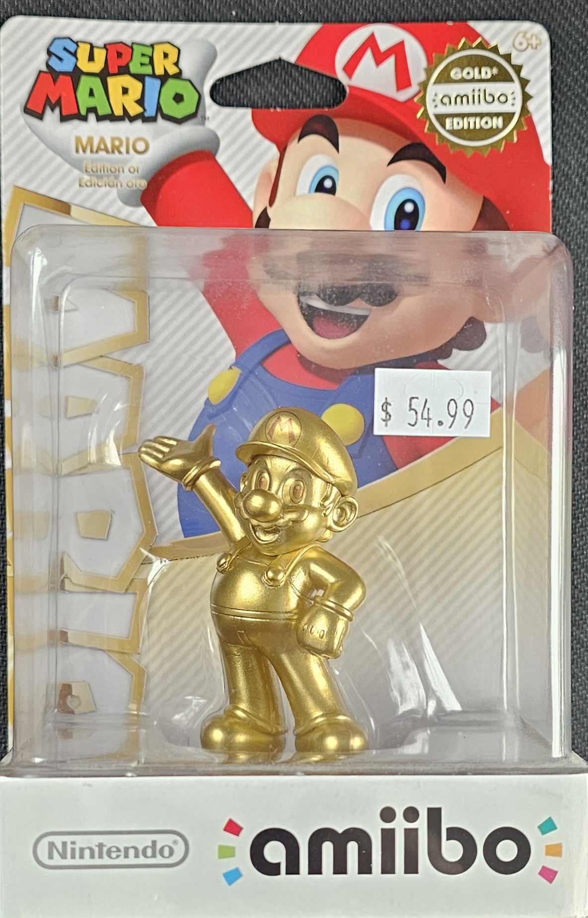 Gold Mario (Super Mario Series) Amiibo SD3030 – Core Gaming