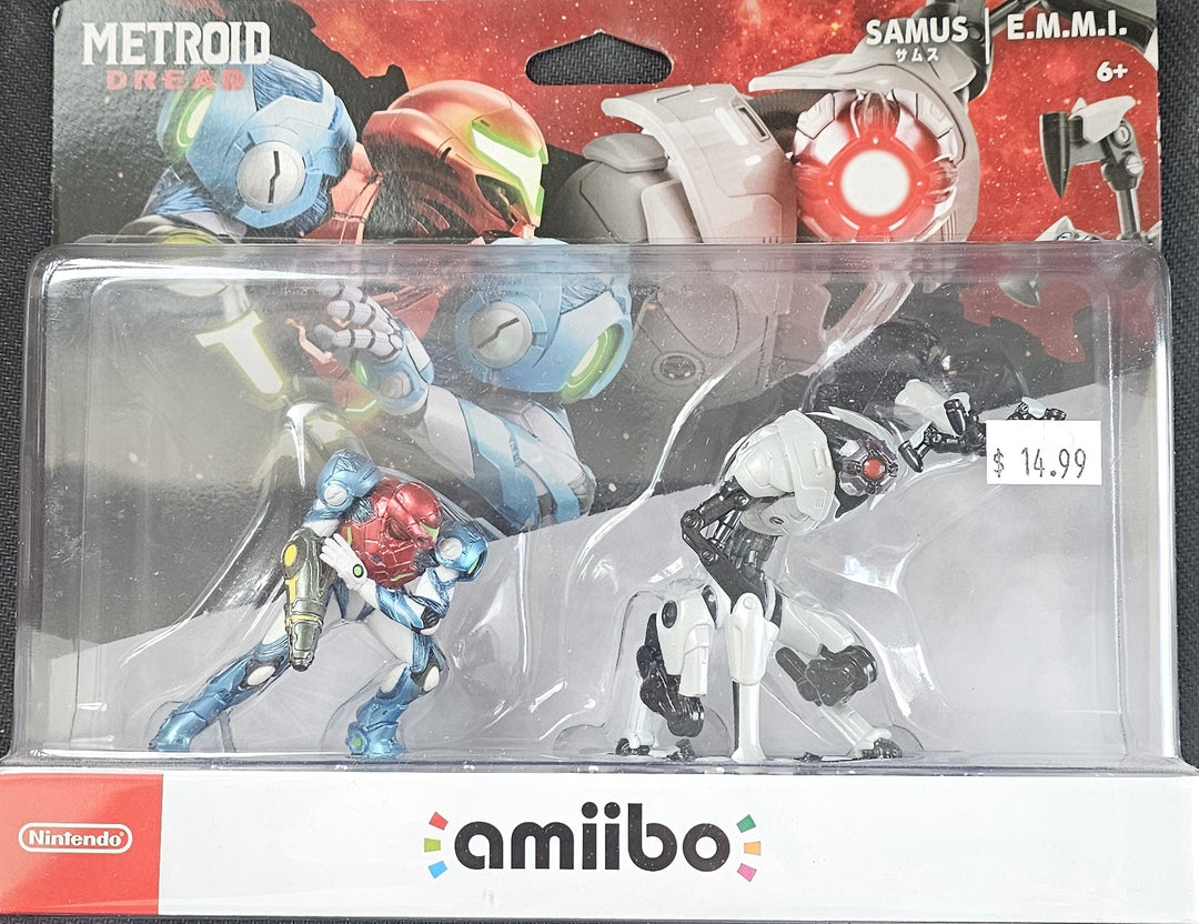 Metroid Dread Double Pack Samus EMMI Amiibo SD3030