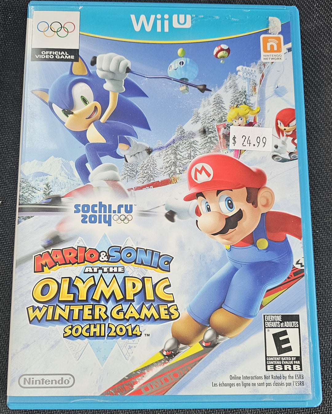 Mario and Sonic at the Sochi Olympic Games 2014 - Wii U SD1010