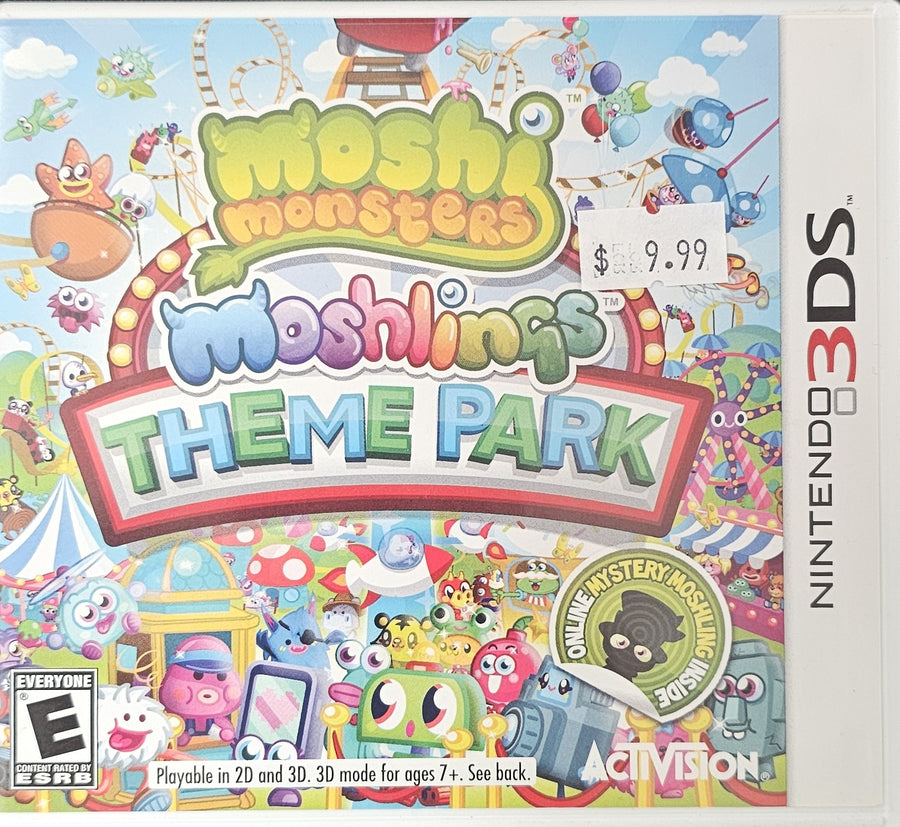moshi monsters 3ds Moshi Monsters Moshlings Theme Park
