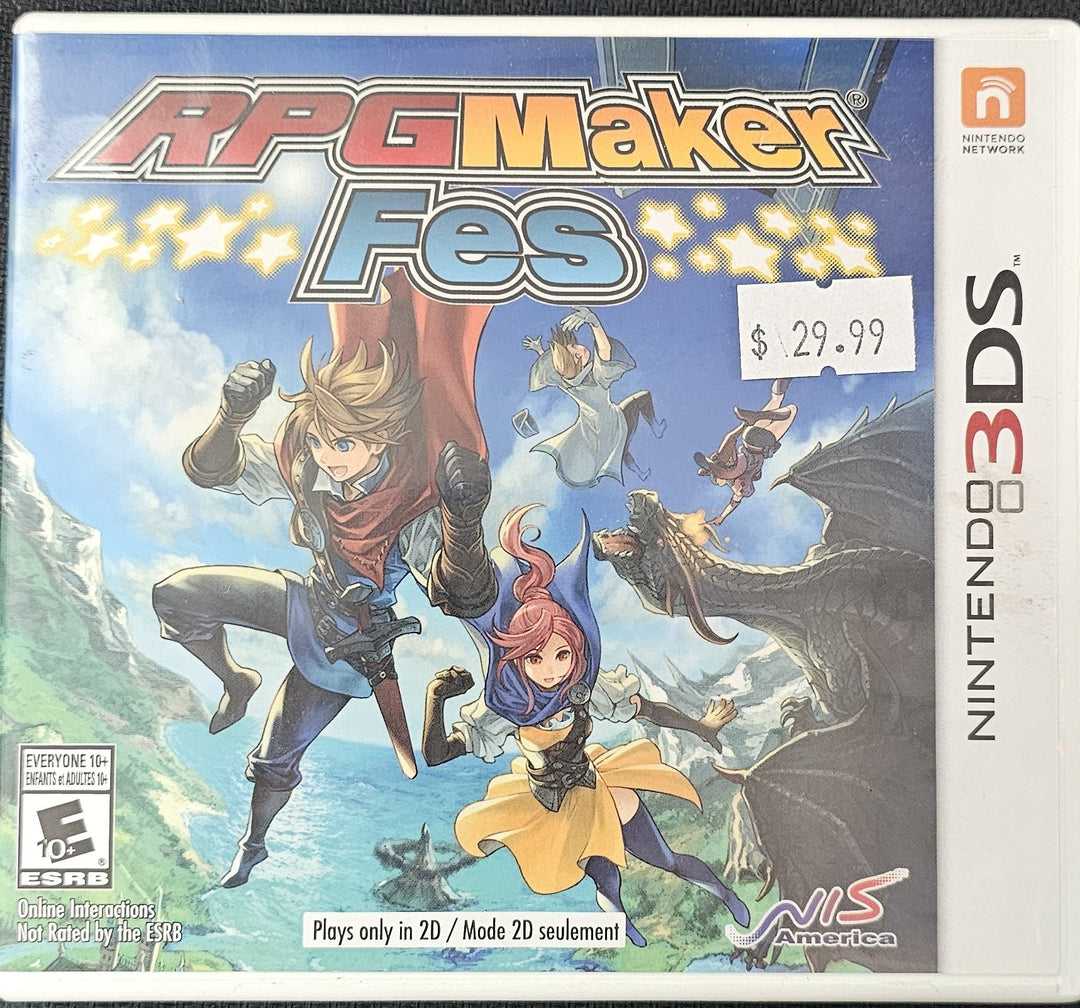 RPG Maker Fes - 3DS SD1918