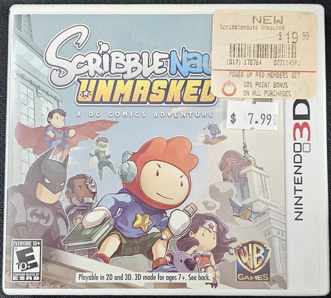Scribblenauts Unmasked: A DC Comics Adventure - 3DS SD1918