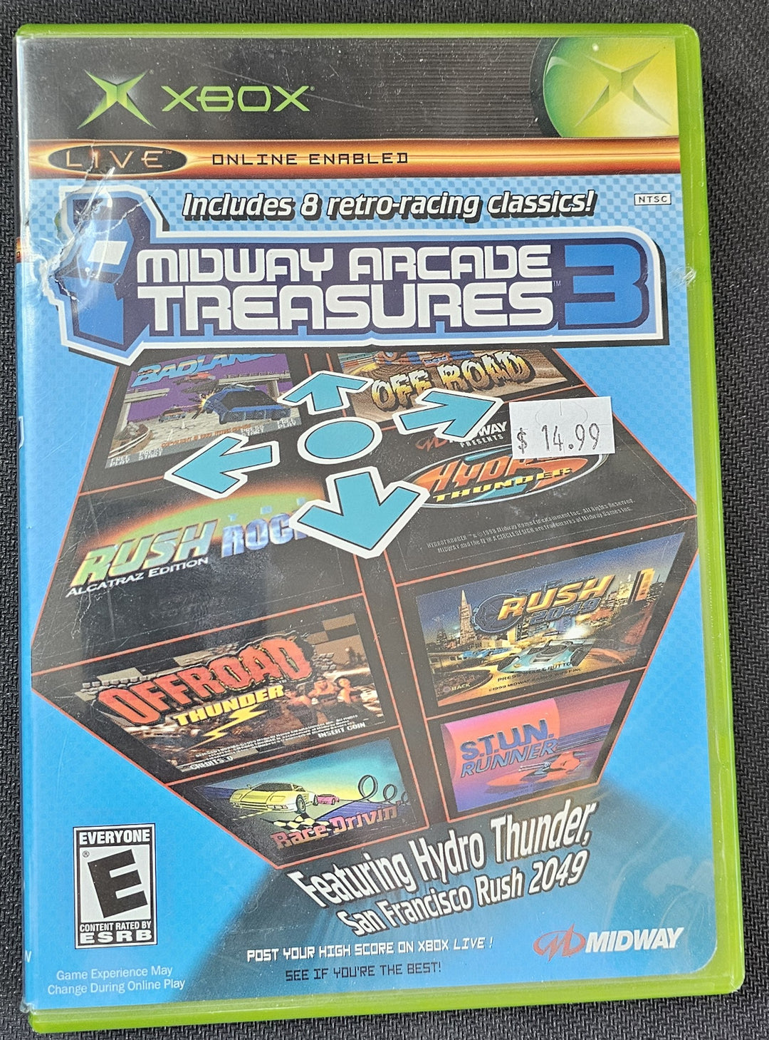 Midway Arcade Treasures 3 - Original Xbox SD1776