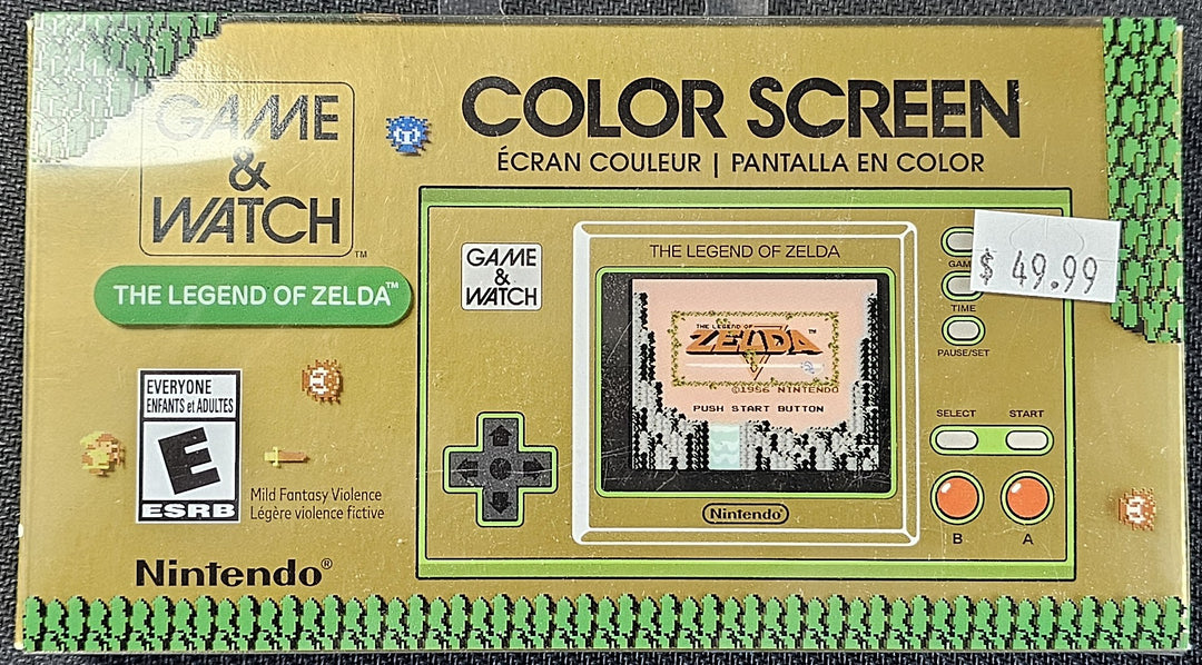 Legend of Zelda Game & Watch Console