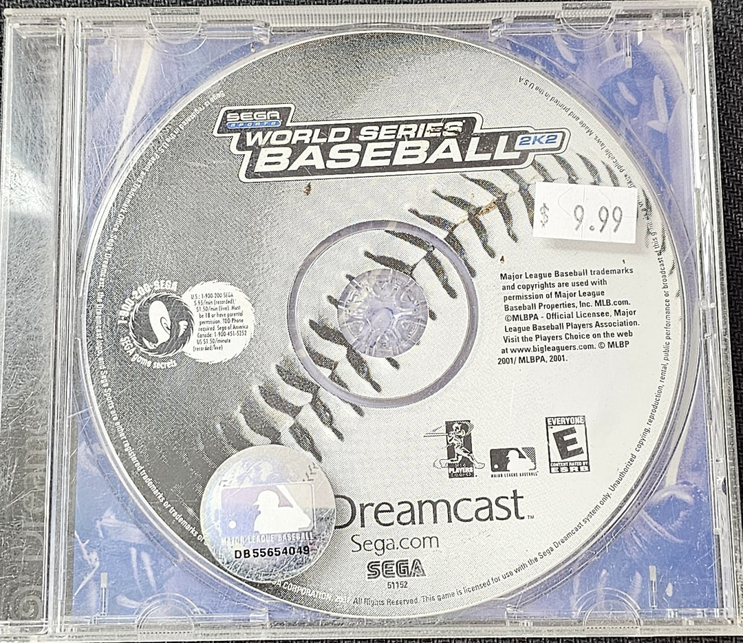 World Series Baseball 2k2 - Dreamcast SD3333
